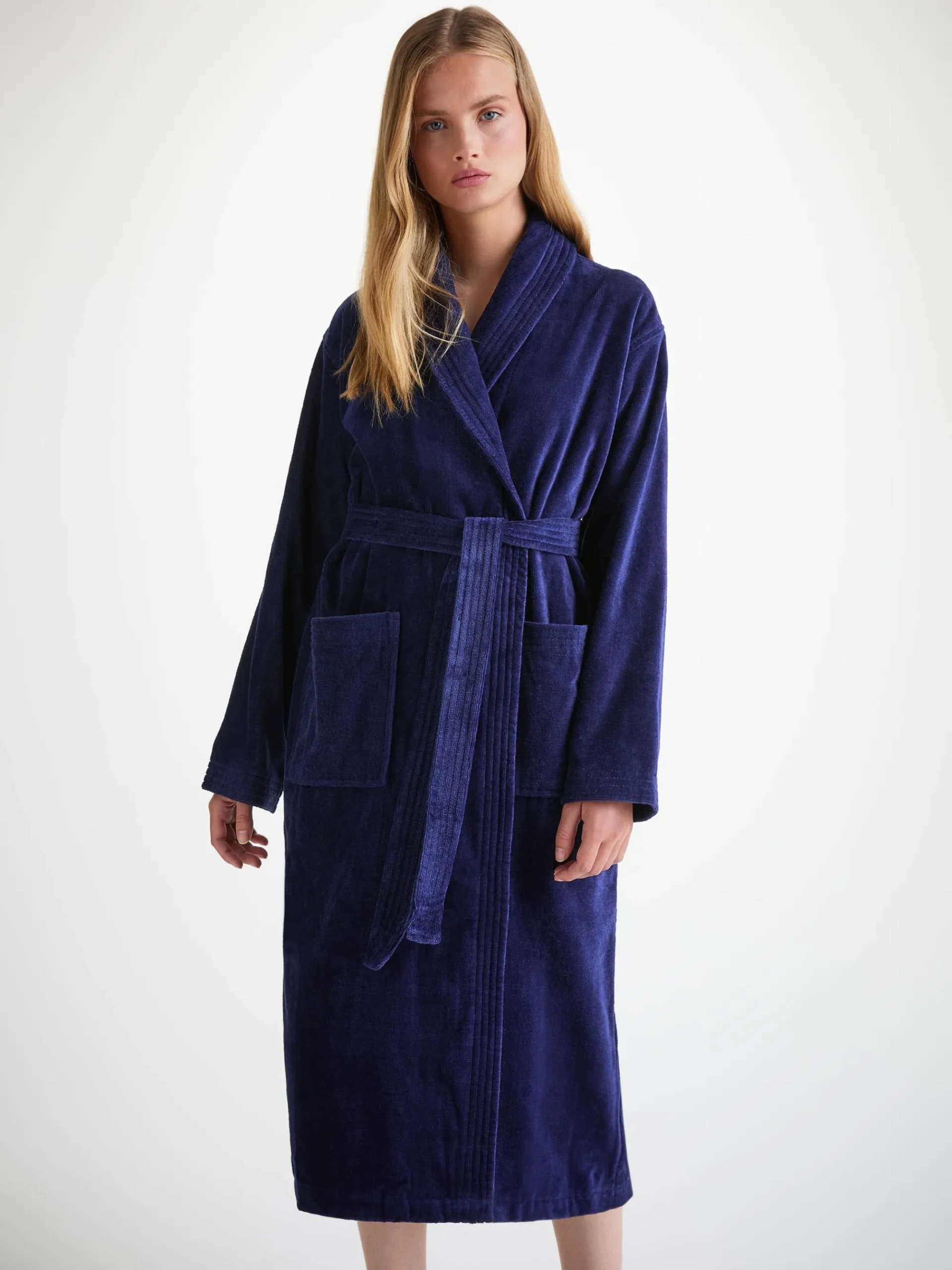 bathrobe-kFrevuMw-2.webp Derek Rose Sleep & Lounge|View All>Bathrobe Navy Blue