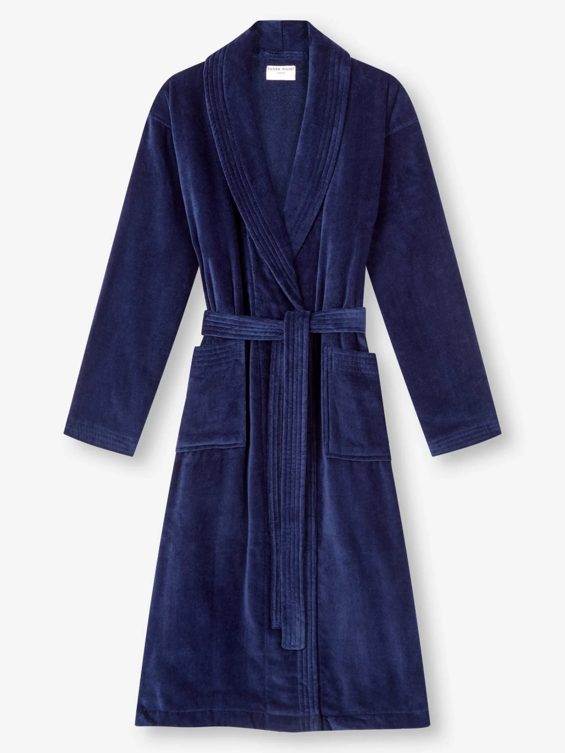 bathrobe-kFrevuMw-6.webp Derek Rose Sleep & Lounge|View All>Bathrobe Navy Blue