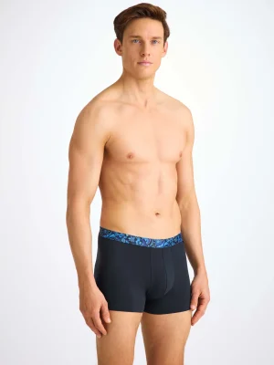 Derek Rose Boxer Briefs|View All>Boxer Briefs Navy Blue