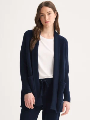 Derek Rose Cardigans|View All>Cardigan Navy Blue