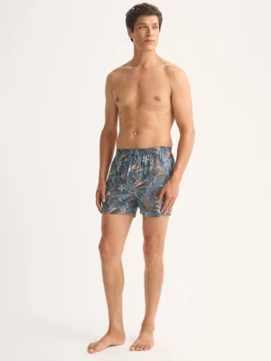 Derek Rose Boxer Shorts|View All>Classic Fit Boxers Blue Multi