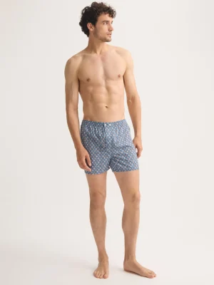 Derek Rose Boxer Shorts|View All>Classic Fit Boxers Blue Multi