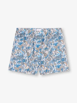 Derek Rose Boxer Shorts|View All>Classic Fit Boxers White