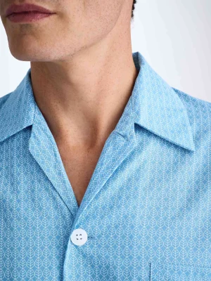 Derek Rose Lightweight Pyjamas|View All>Classic Fit Pyjamas Light Blue