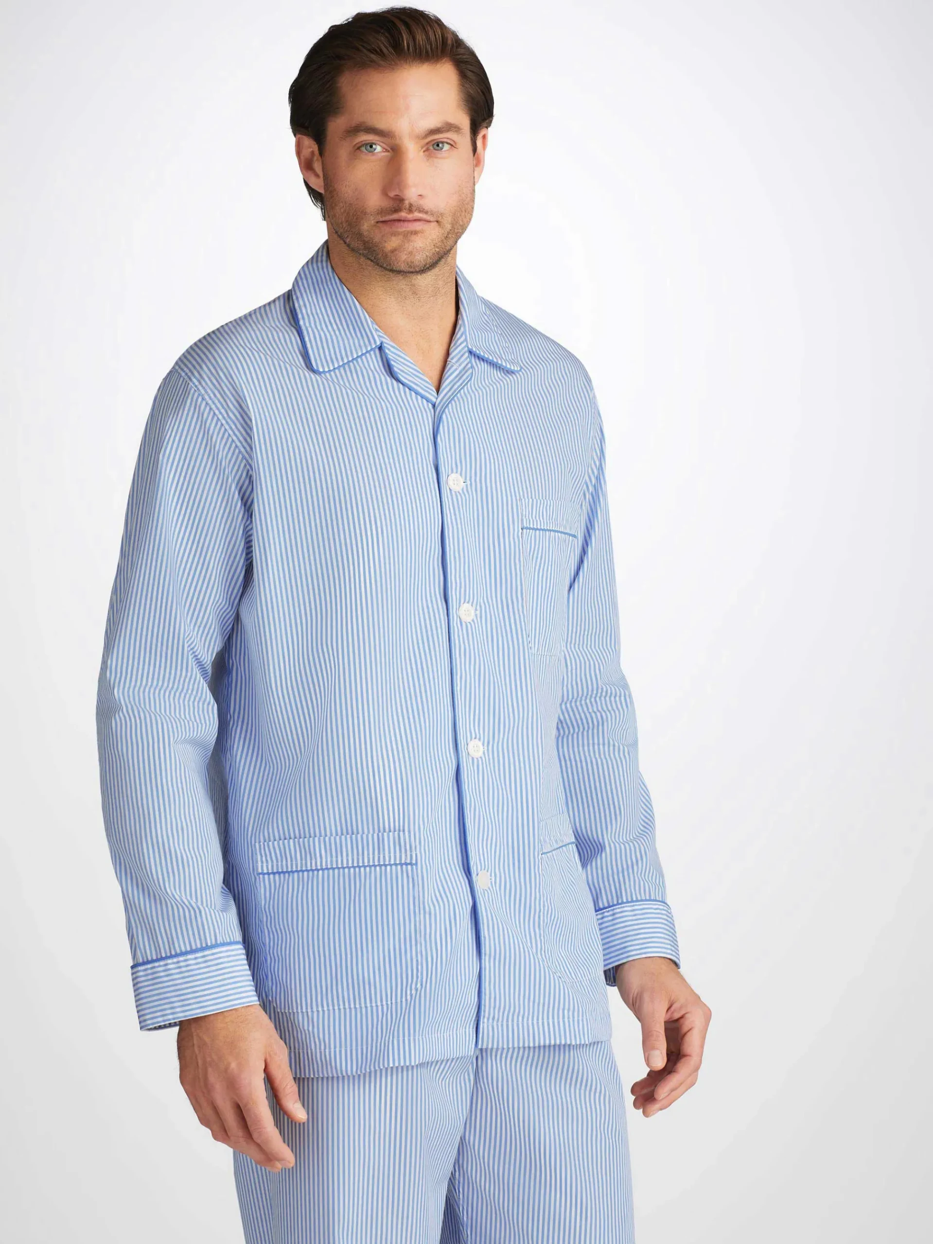 classic-fit-pyjamas-GAugDcdb-6.webp Derek Rose Mid Weather Pyjamas|View All>Classic Fit Pyjamas Light Blue