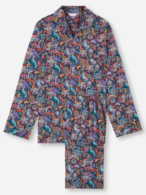 Derek Rose Lightweight Pyjamas|View All>Classic Fit Pyjamas Multi
