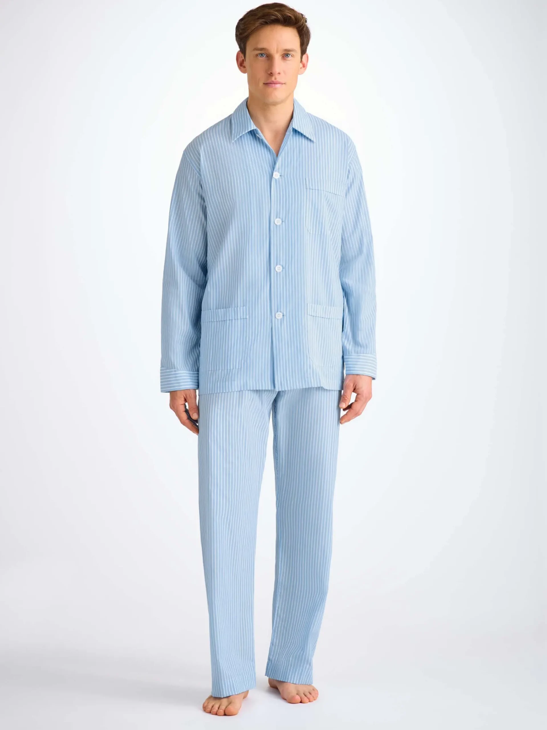 classic-fit-pyjamas-RFqTQBLP-2.webp Derek Rose Lightweight Pyjamas|View All>Classic Fit Pyjamas Light Blue