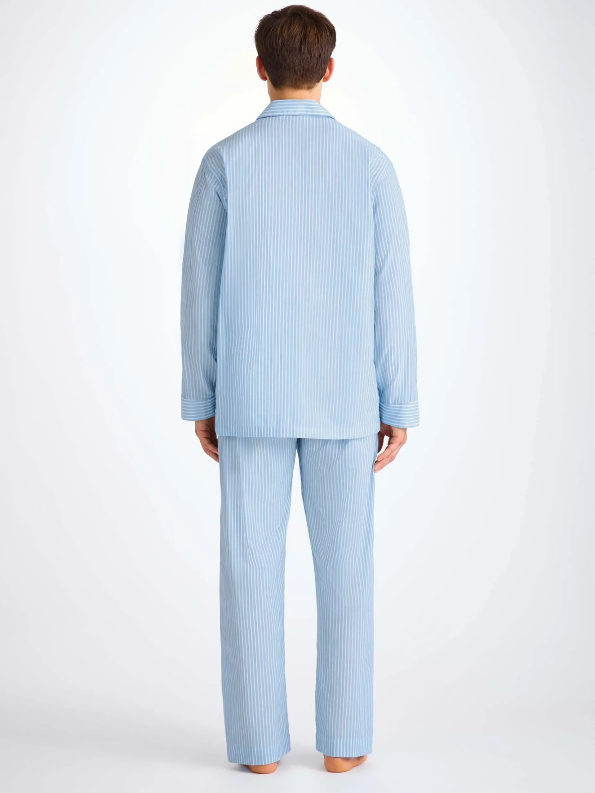 classic-fit-pyjamas-RFqTQBLP-3.webp Derek Rose Lightweight Pyjamas|View All>Classic Fit Pyjamas Light Blue