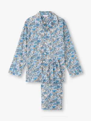 Derek Rose Lightweight Pyjamas|View All>Classic Fit Pyjamas White