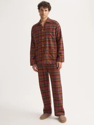 Derek Rose Warm Pyjamas|View All>Classic Fit Pyjamas Multi
