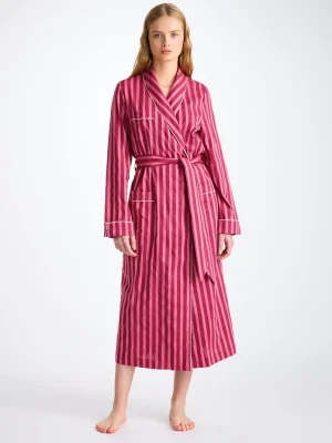 Derek Rose Gowns & Robes|View All>Dressing Gown Pink