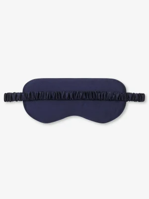 Derek Rose View All|View All>Eye Mask Navy Blue