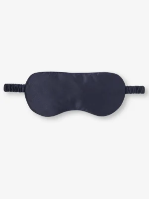 Derek Rose View All|View All>Eye Mask Navy Blue