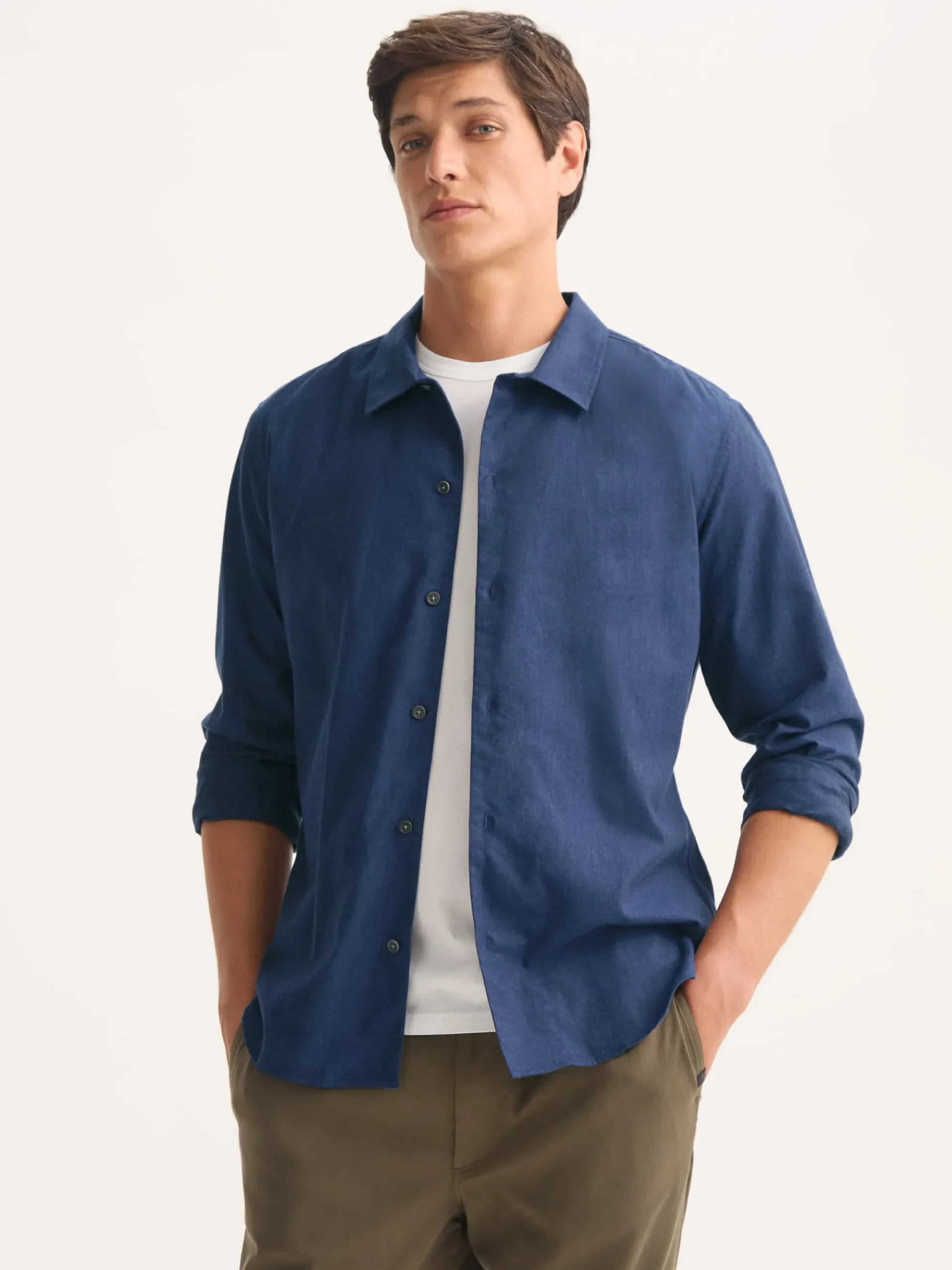 flannel-overshirt-FmIWMjVK-5.webp Derek Rose T-Shirt & Tops|View All>Flannel Overshirt Navy Blue