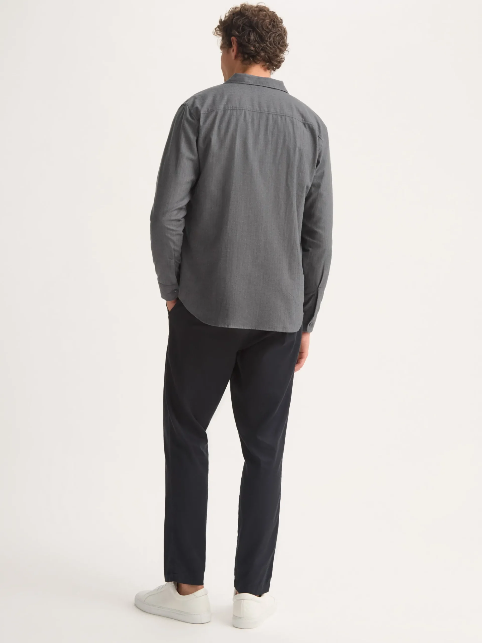 flannel-overshirt-MtmmLdAo-4.webp Derek Rose T-Shirt & Tops|View All>Flannel Overshirt Charcoal Grey