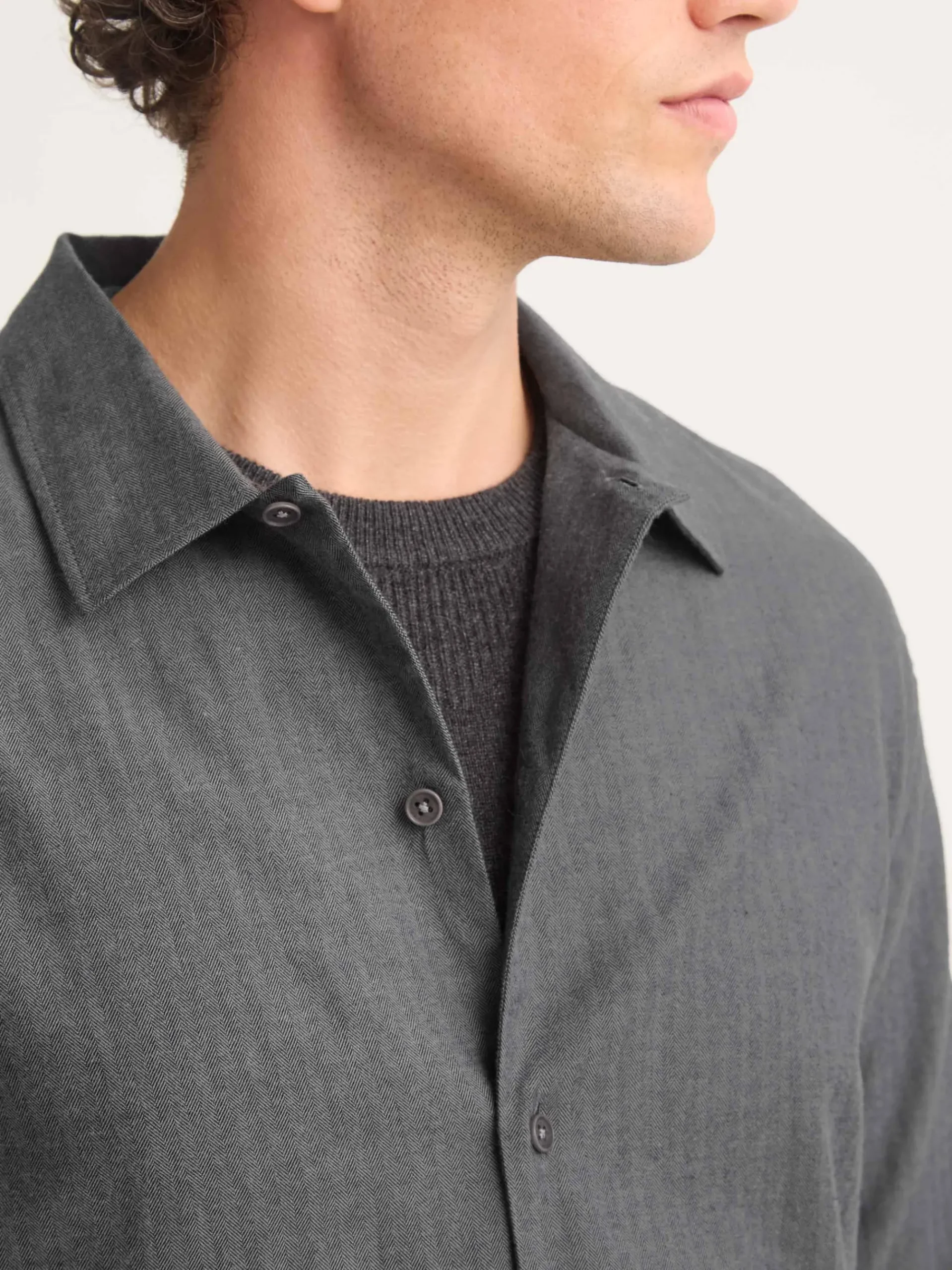 flannel-overshirt-MtmmLdAo-5.webp Derek Rose T-Shirt & Tops|View All>Flannel Overshirt Charcoal Grey