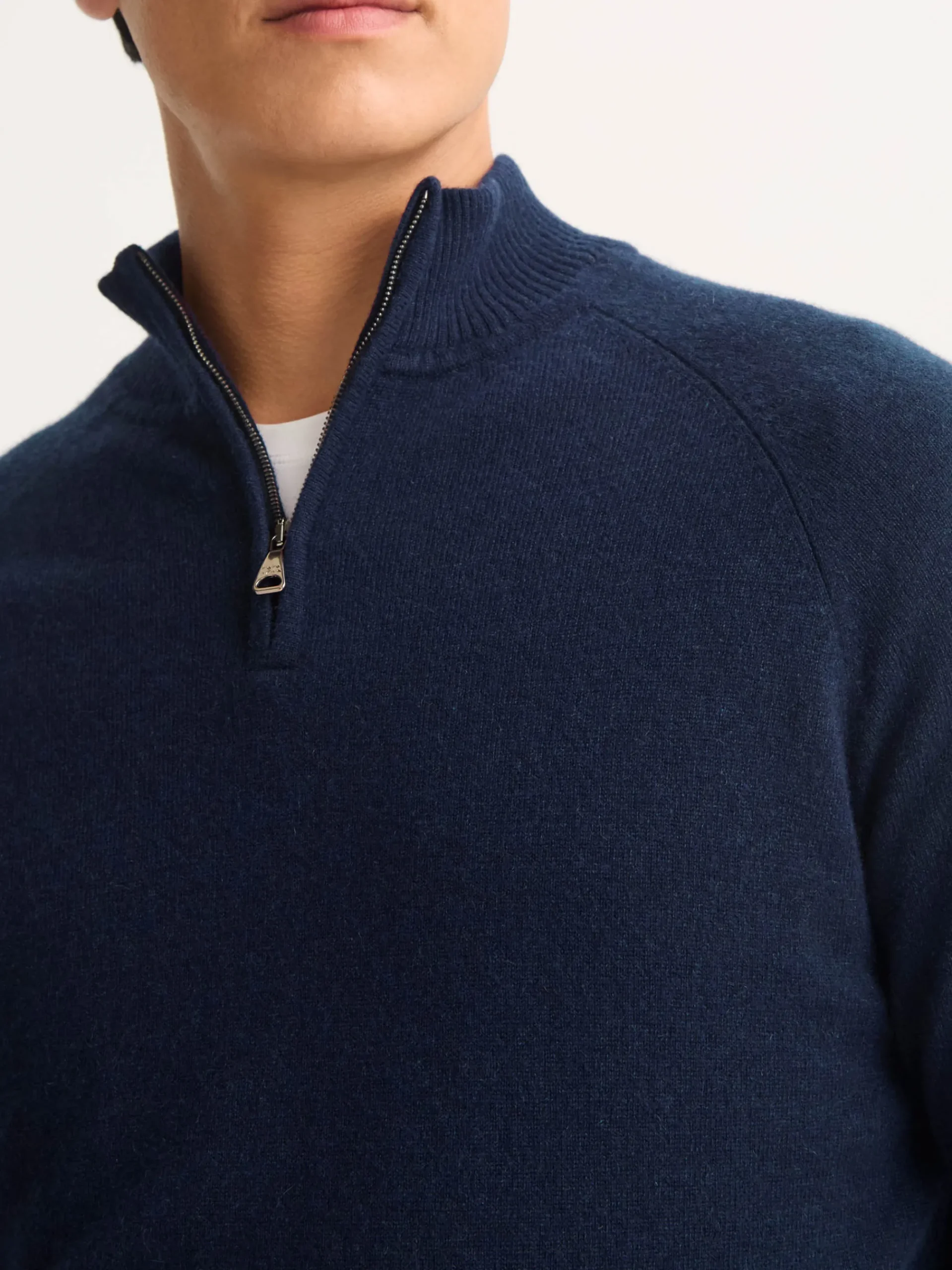 half-zip-sweater-PrzBnyCh-3.webp Derek Rose Sweaters|View All>Half-Zip Sweater Navy Blue