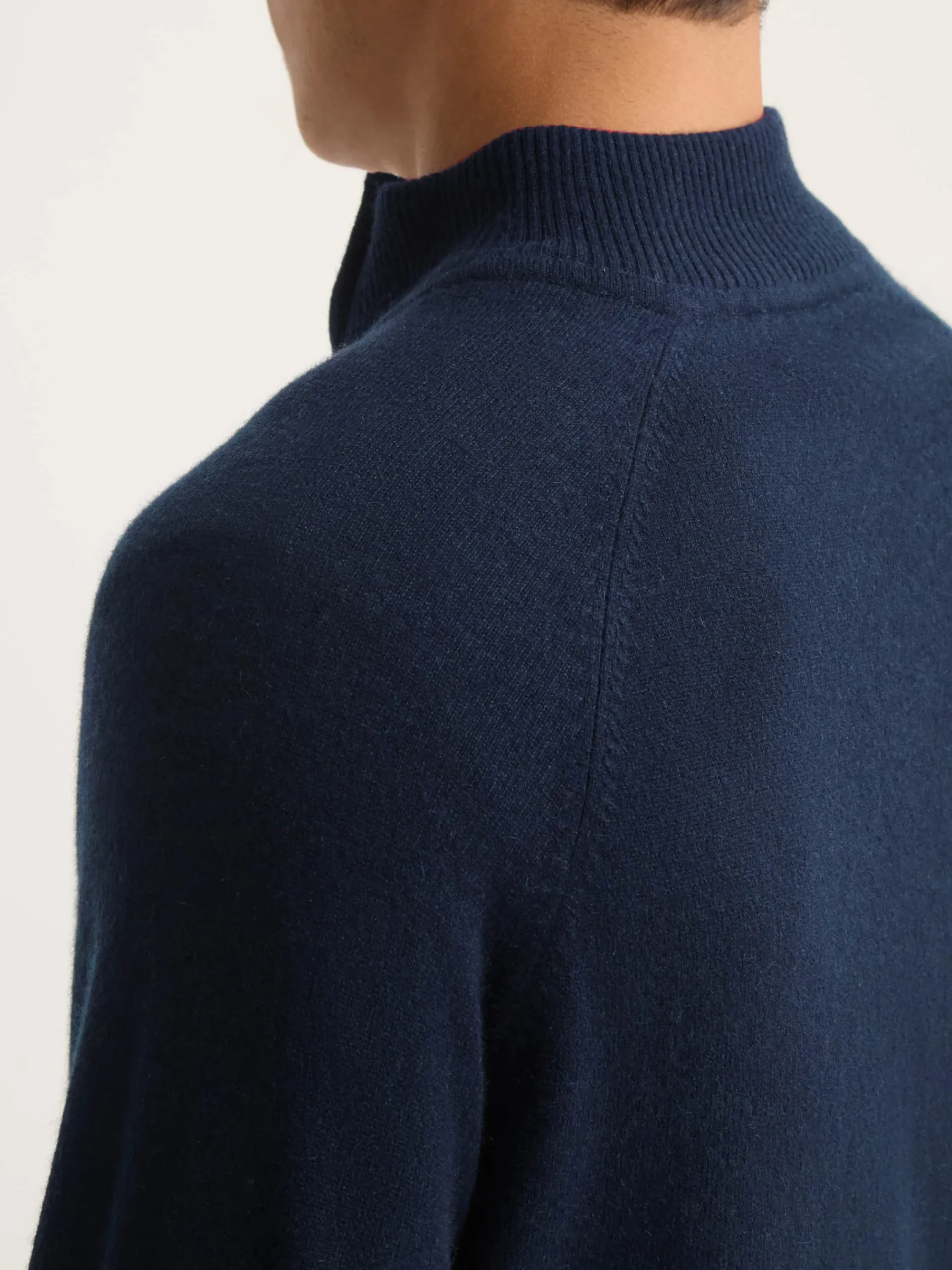 half-zip-sweater-PrzBnyCh-4.webp Derek Rose Sweaters|View All>Half-Zip Sweater Navy Blue