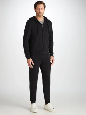 Derek Rose Sets|View All>Hoodie And Sweatpants Set Black