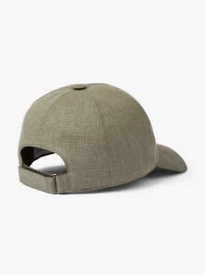 Derek Rose View All|View All>Linen Cap Khaki