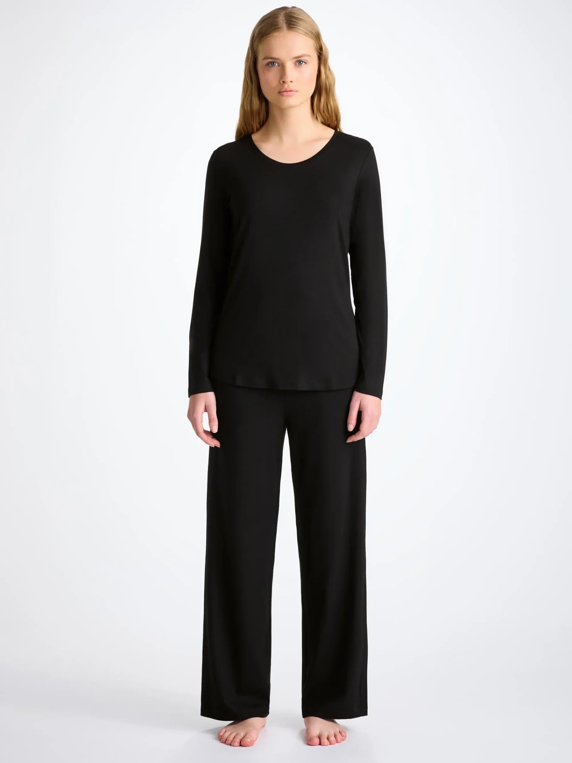 long-sleeve-t-shirt-ZhBgFfBi-2.webp Derek Rose Long Sleeve T-Shirts|View All>Long Sleeve T-Shirt Black