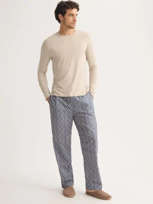 Derek Rose Long Sleeve T-Shirts|View All>Long Sleeve T-Shirt Light Stone