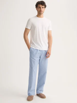 Derek Rose Lounge Trousers & Shorts|View All>Lounge Trousers Blue