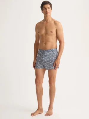 Derek Rose Boxer Shorts|View All>Modern Fit Boxers Blue Multi