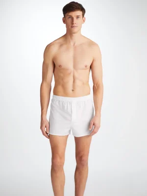 Derek Rose Boxer Shorts|View All>Modern Fit Boxers White