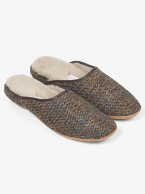 Derek Rose View All|View All>Mule Slippers Beige
