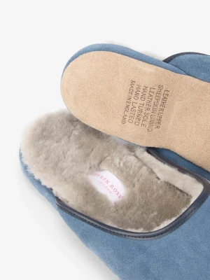 Derek Rose View All|View All>Mule Slippers Blue
