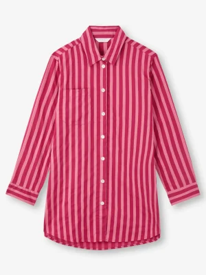 Derek Rose Lightweight Pyjamas|View All>Nightshirt Pink