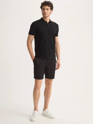 Derek Rose Resort Wear|View All>Polo Shirt Black