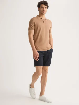 Derek Rose Resort Wear|View All>Polo Shirts Camel