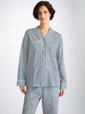 Derek Rose Lightweight Pyjamas|View All>Pyjamas Jungle Green