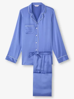 Derek Rose Long Pyjamas|View All>Pyjamas Amethyst