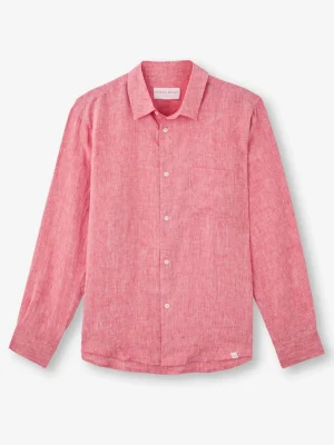 Derek Rose Resort Wear|View All>Shirt Red