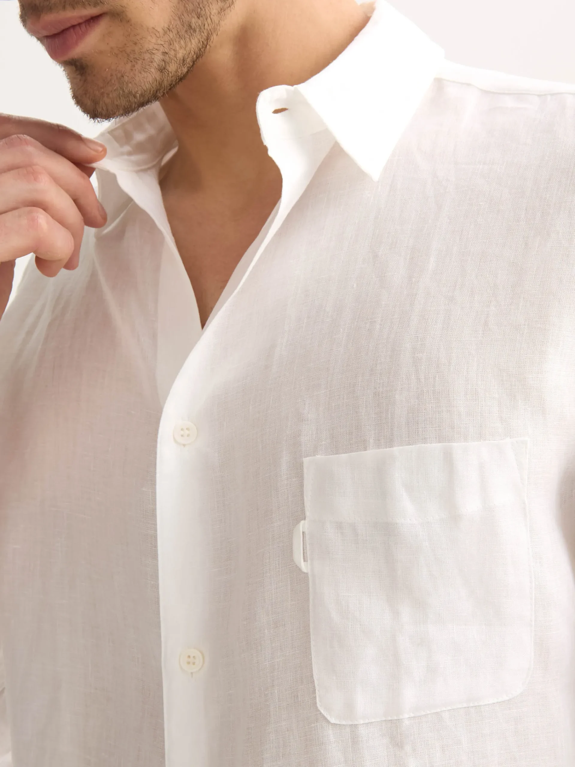 shirt-oGPTRLJE-4.webp Derek Rose Resort Wear|View All>Shirt White