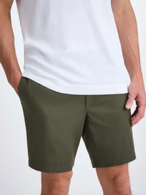 Derek Rose Resort Wear|View All>Shorts Khaki