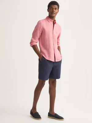 Derek Rose Resort Wear|View All>Shorts Navy Blue