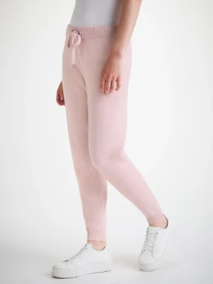 Derek Rose Trousers|View All>Sweatpants Ice Pink