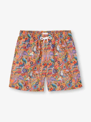 Derek Rose Resort Wear|View All>Swim Shorts Apricot