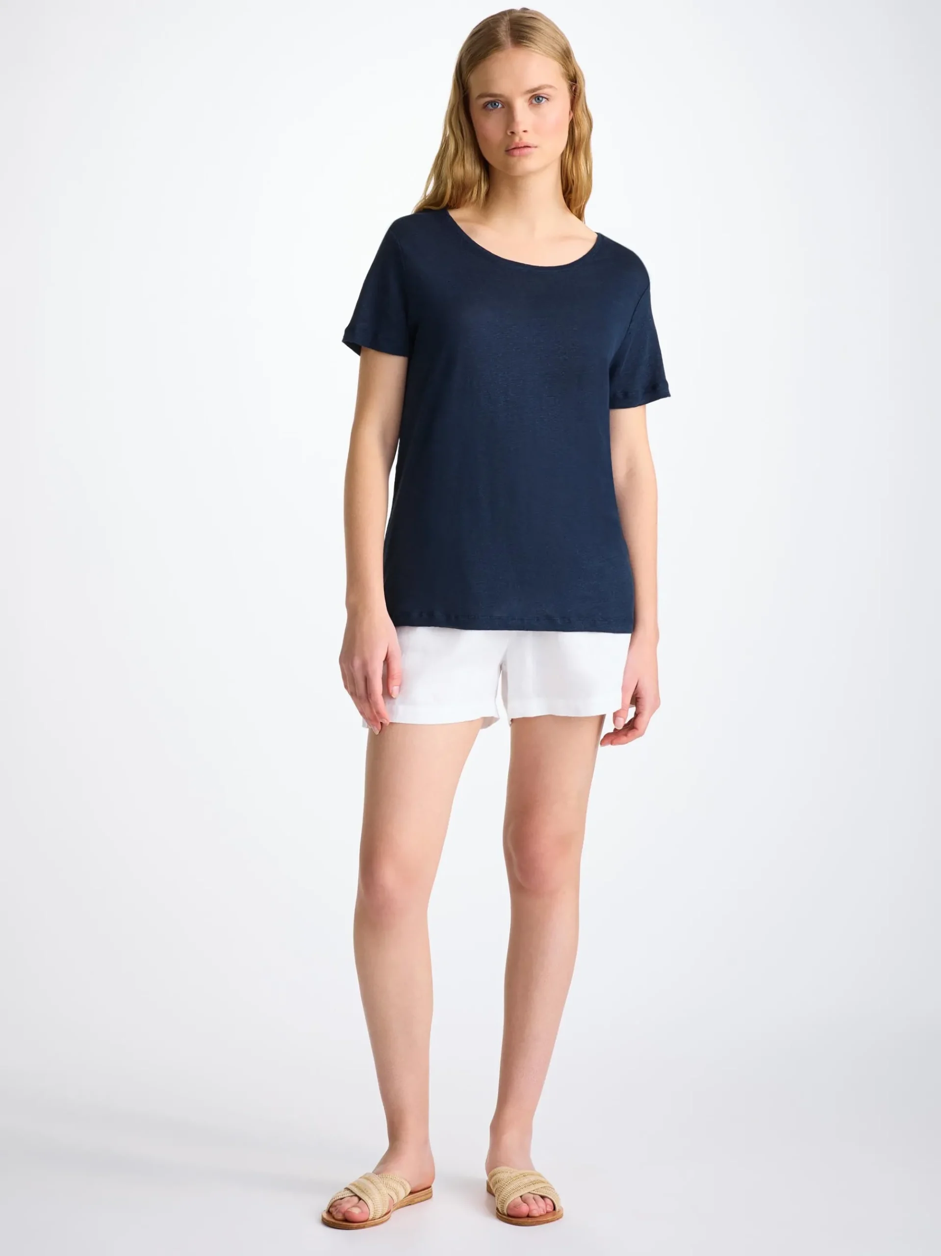 t-shirt-DcgfvtJu-3.webp Derek Rose Crew Neck T-Shirts|View All>T-Shirt Navy Blue