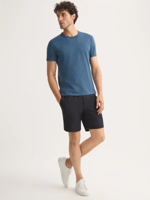 Derek Rose Cotton T-Shirts|View All>T-Shirt Denim