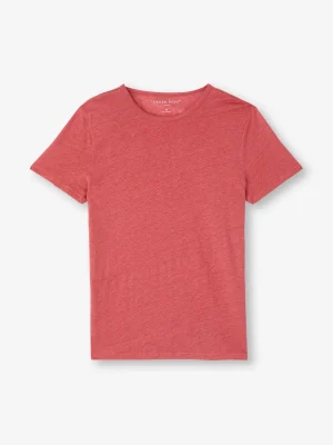 Derek Rose Crew Neck T-Shirts|View All>T-Shirt Soft Red