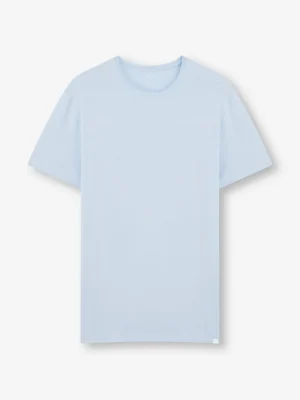 Derek Rose Crew Neck T-Shirts|View All>T-Shirt Light Blue