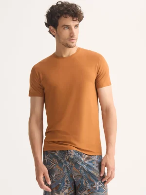 Derek Rose Crew Neck T-Shirts|View All>T-Shirt Brick