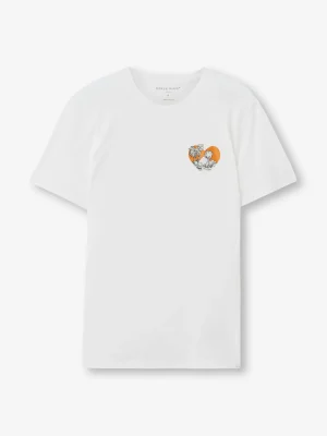 Derek Rose Cotton T-Shirts|View All>T-Shirt White