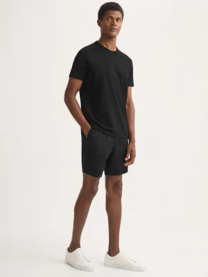 Derek Rose Cotton T-Shirts|View All>T-Shirt Black