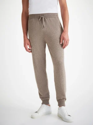 Derek Rose Trousers|View All>Track Pants Mole Heather